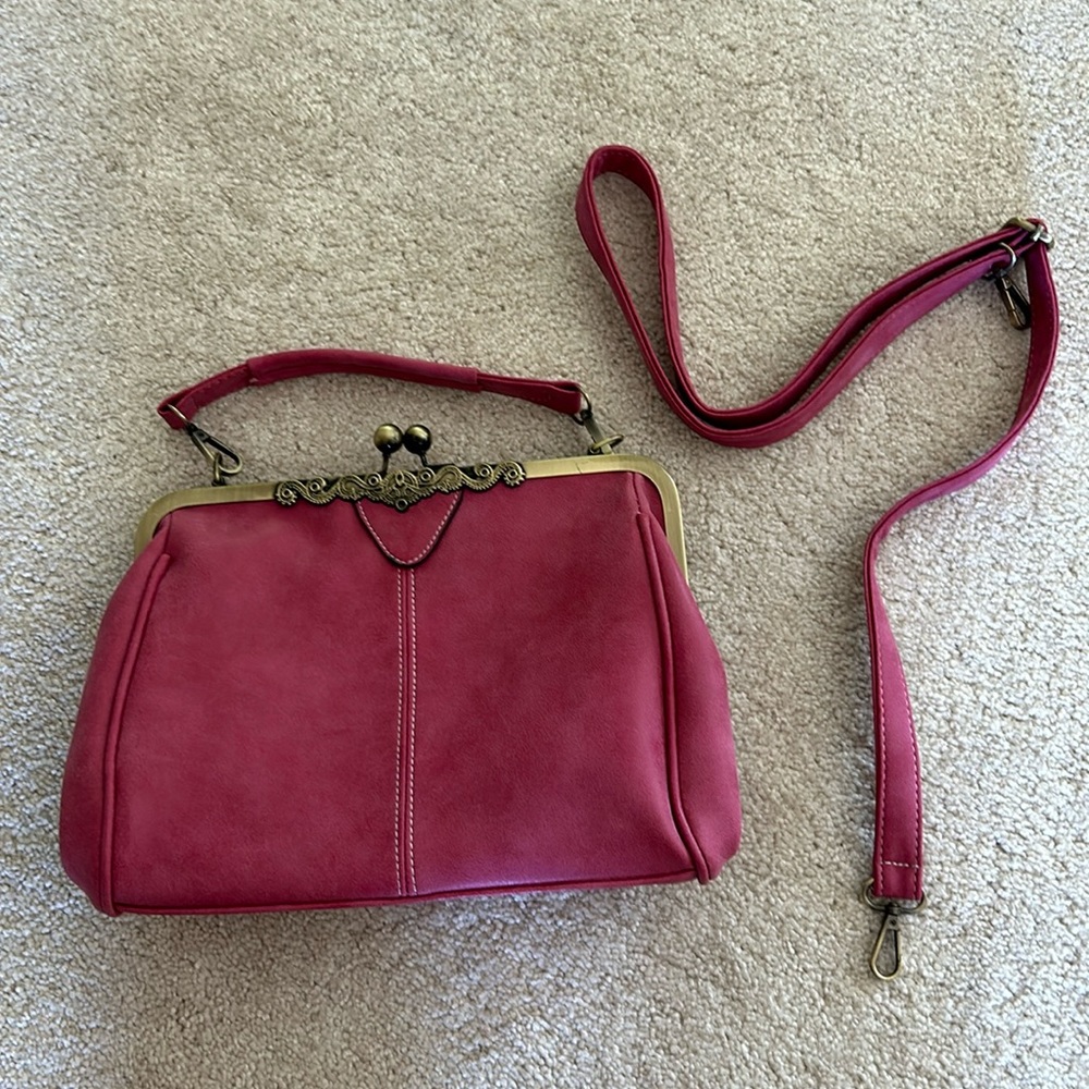 Elegant Pink Shoulder Bag